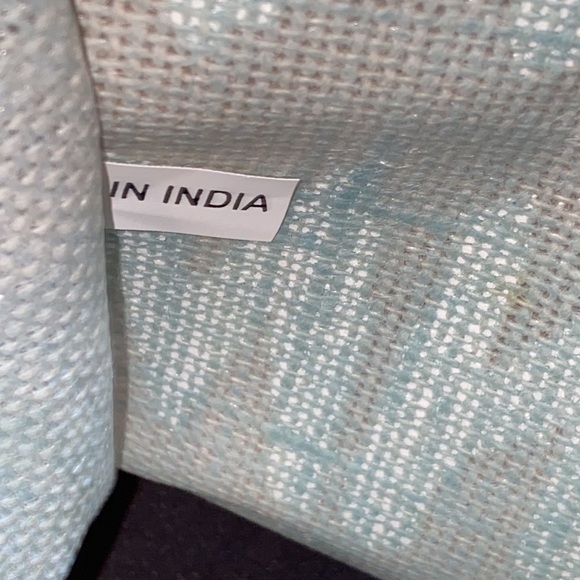 Stop Polution Love Nature Gray Burlap Tote Bag - Picture 10 of 10